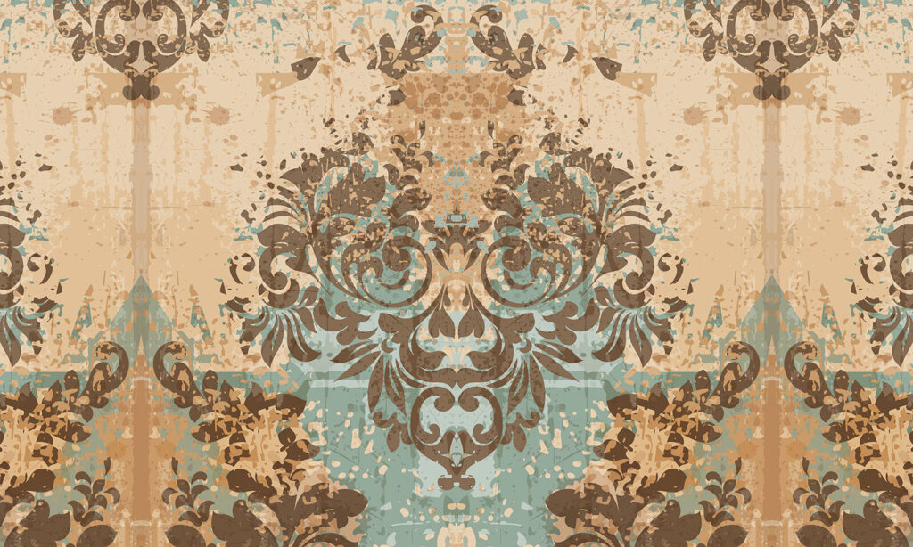 Intricate patterns in earthy tones Intricate patterns in earthy tones