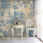 Wall murals Elegant vintage floral pattern design