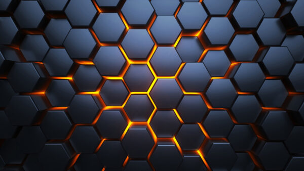 Black hexagons with orange lights u93570p 600x338 - Black hexagons with orange lights