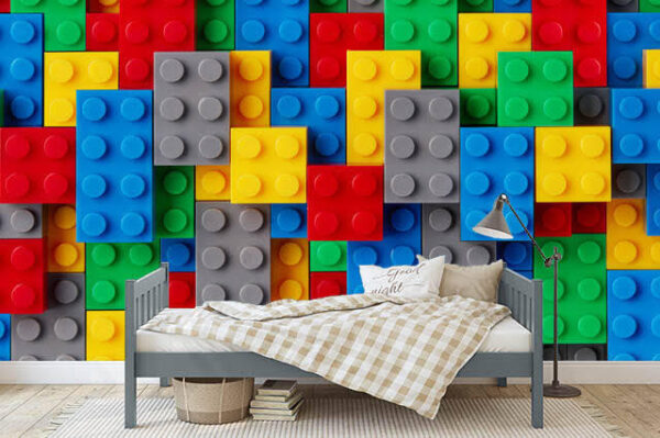 Group of colorful building blocks Group of colorful building blocks