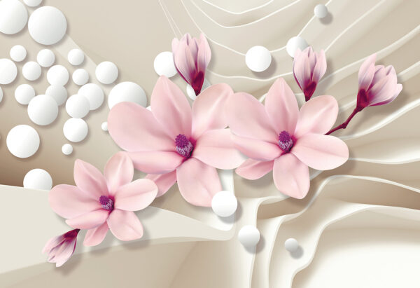 Delicate blooms on a soft background Delicate blooms on a soft background