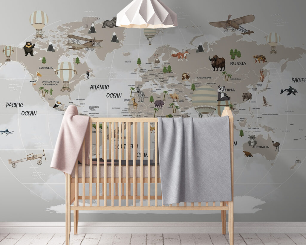 u93386pir142 1024x819 - Map of the world with animals - tegory