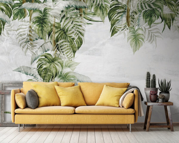 Painting of a tropical plant Painting of a tropical plant