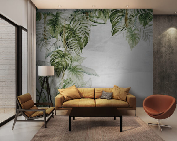 Painting of a tropical plant Painting of a tropical plant