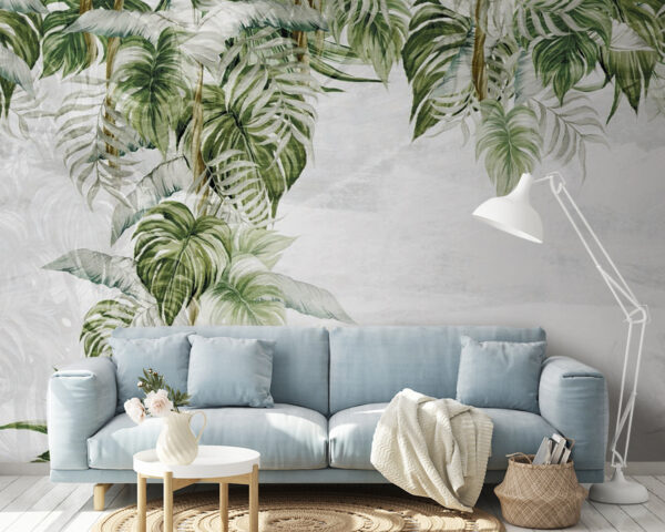 Painting of a tropical plant Painting of a tropical plant