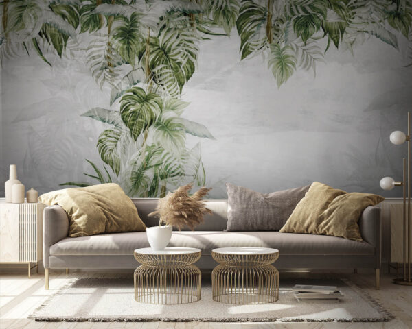 Painting of a tropical plant Painting of a tropical plant
