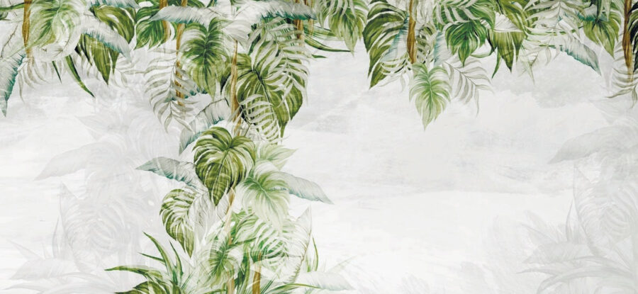 Painting of a tropical plant Painting of a tropical plant