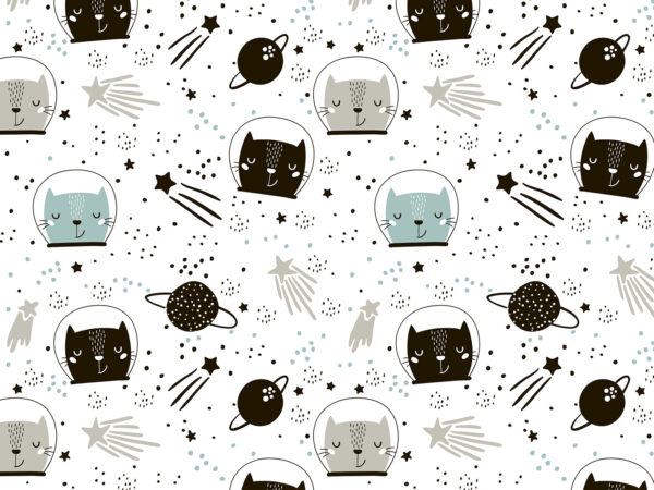 Pattern of cats in space Pattern of cats in space