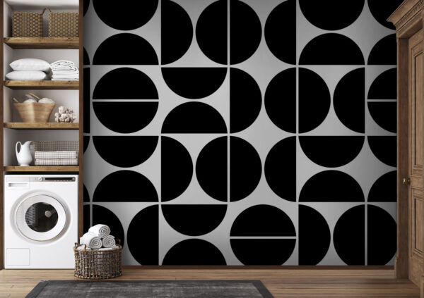 Black and white pattern Black and white pattern
