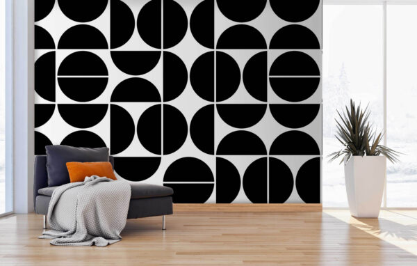 Black and white pattern Black and white pattern