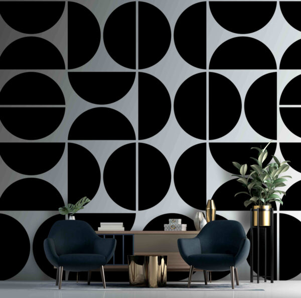 Black and white pattern Black and white pattern