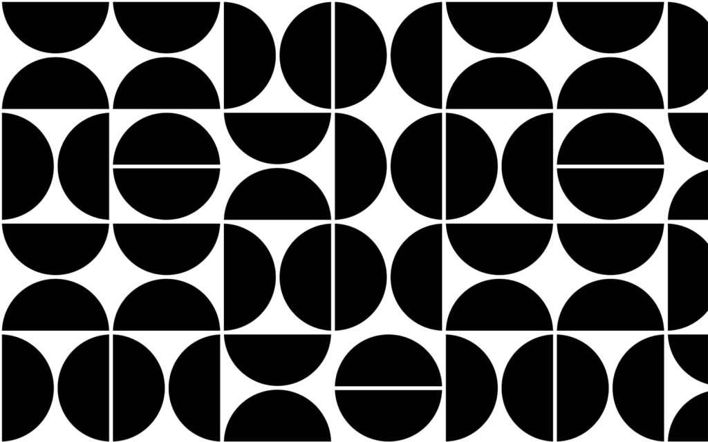 Black and white pattern Black and white pattern