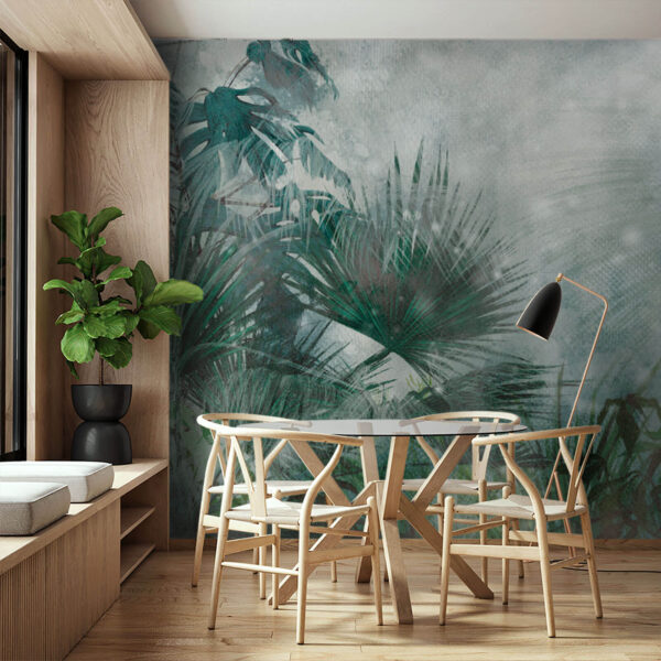 Painting of a forest Painting of a forest