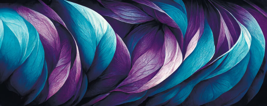 Flowing hues of nature’s beauty
