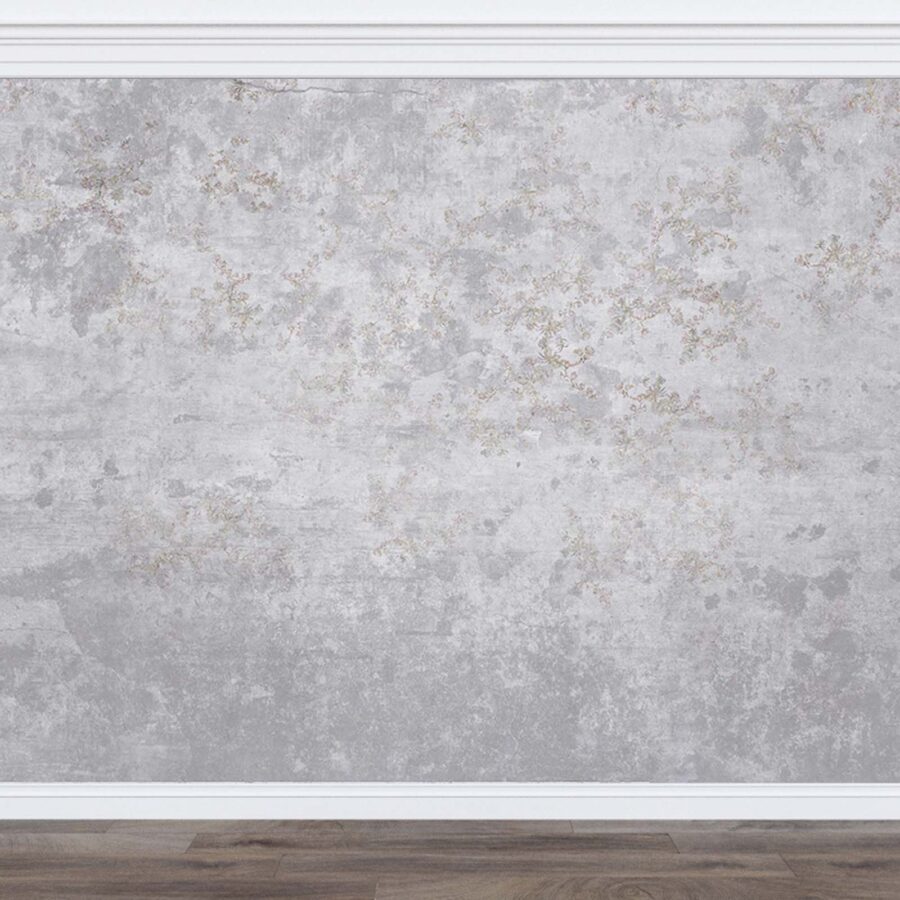 Textured gray surface with subtle details.