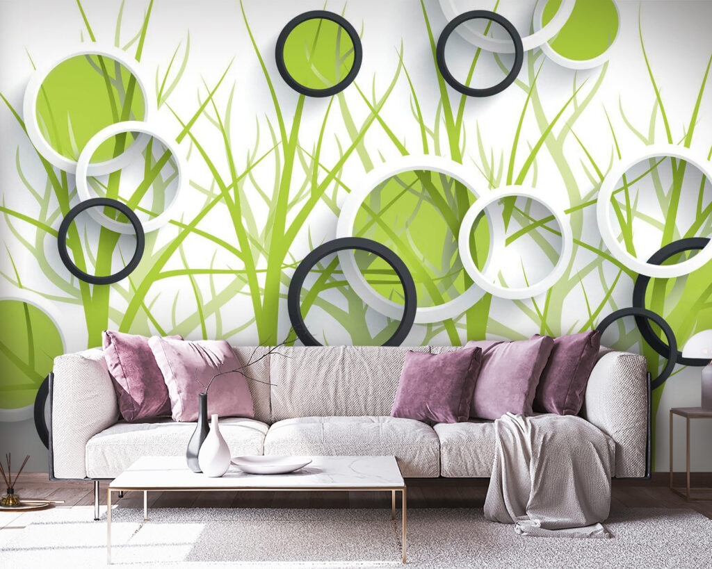 u78082pig38 1024x819 - Wallpaper with circles and trees - tegory