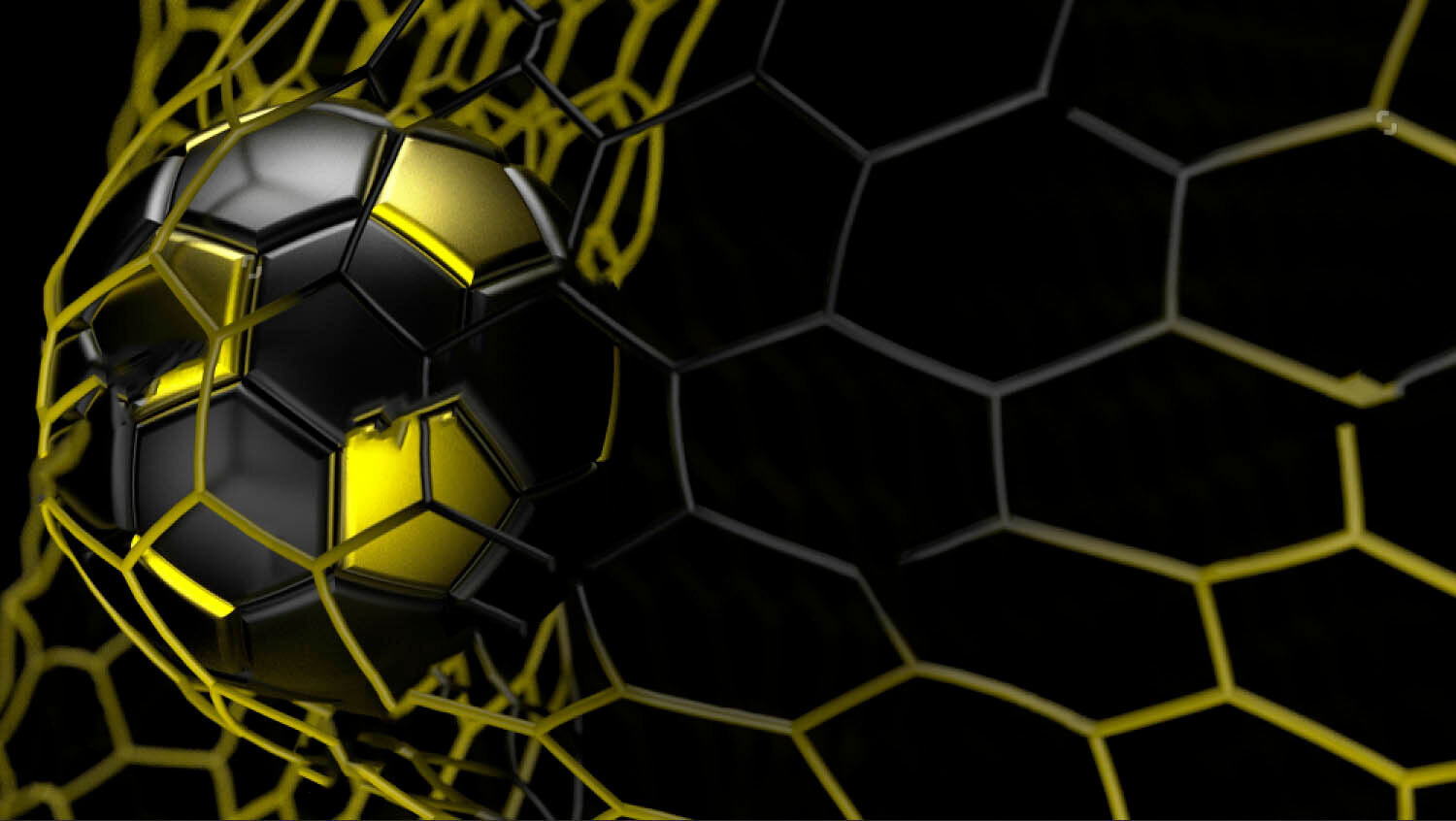 Football ball in a net u72802p - Football ball in a net