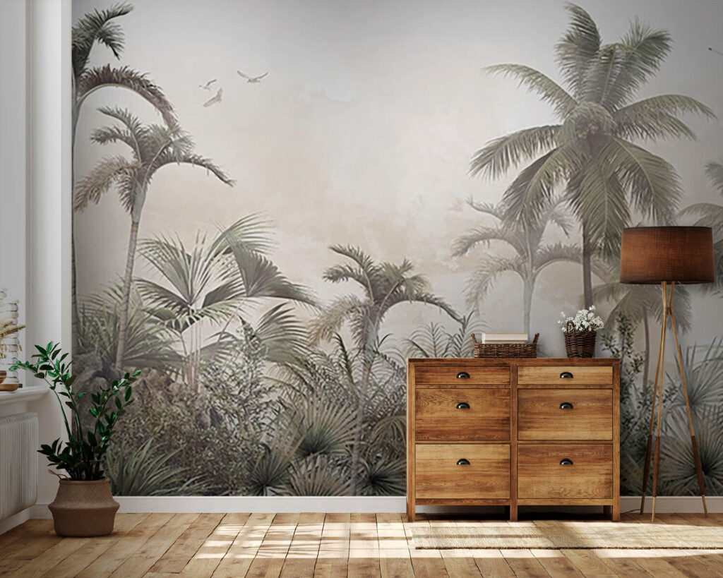 Palm trees and rocks in a foggy environment u72419pig41 1024x819 - Palm trees and rocks in a foggy environment - tegory