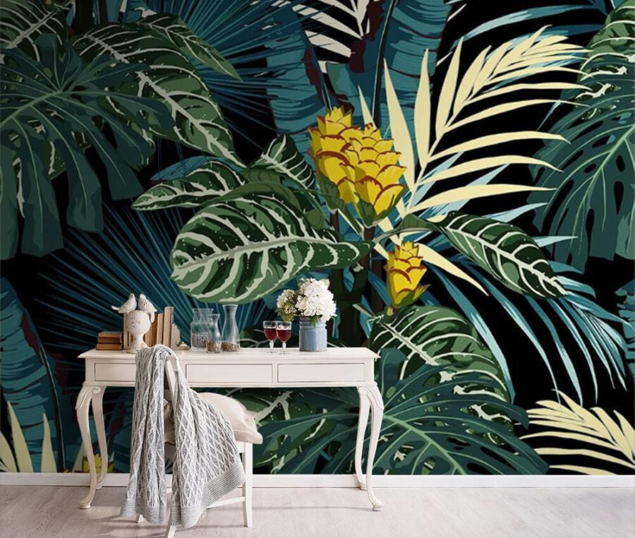 Pattern of tropical plants