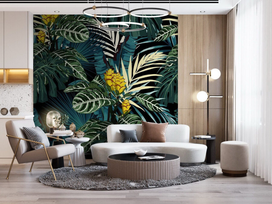 Pattern of tropical plants