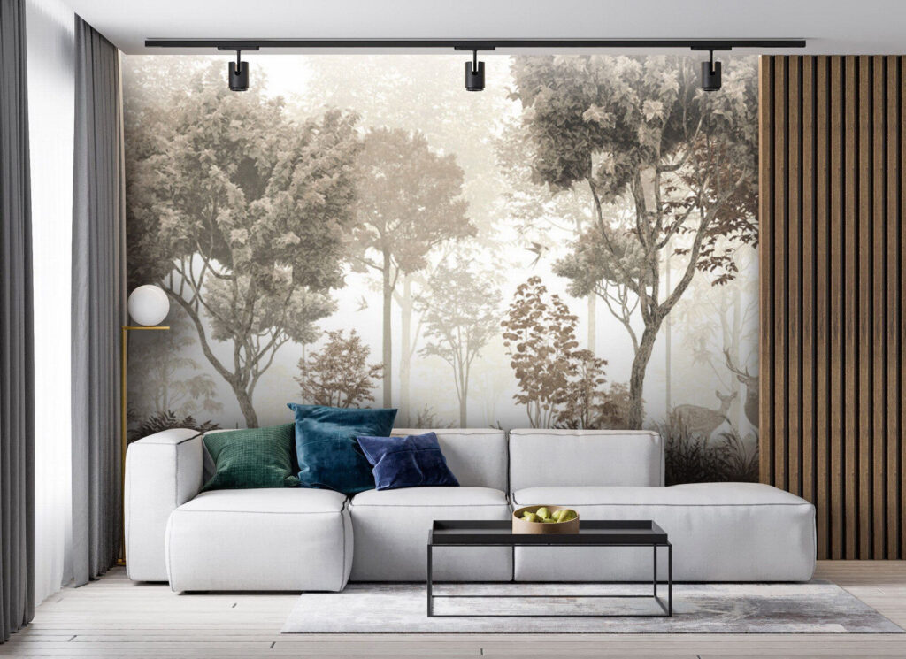 u72134pig2 1024x745 - Forest with trees and plants