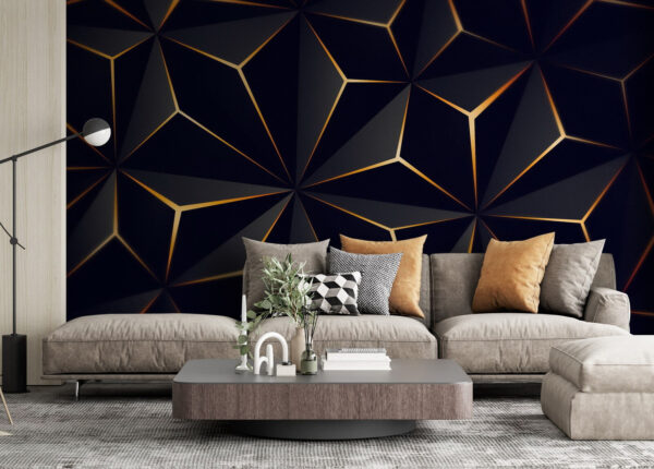 Black triangle pattern Black triangle pattern