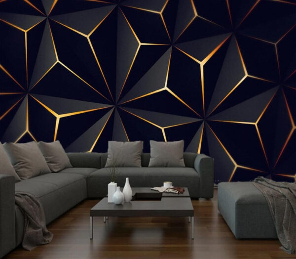 Black triangle pattern Black triangle pattern