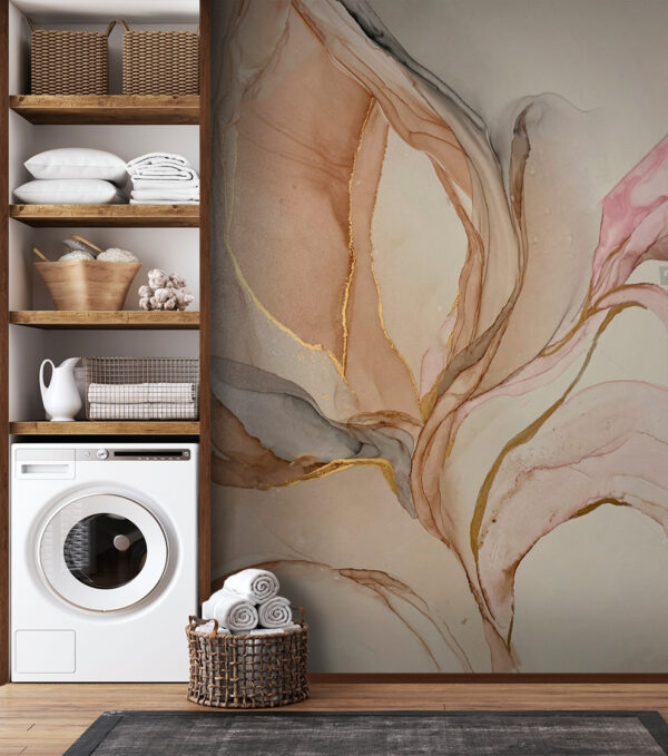Flowing hues in soft harmony. Flowing hues in soft harmony.
