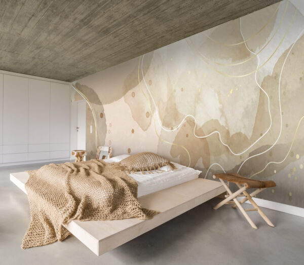 Warm abstract tones and gentle lines. Warm abstract tones and gentle lines.