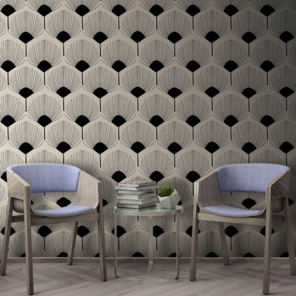 Pattern of hexagons on a black background Pattern of hexagons on a black background