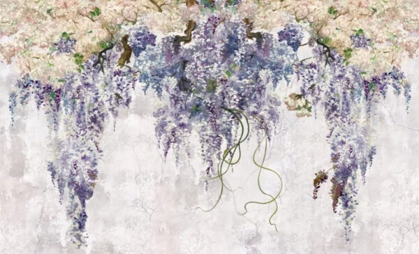 Painting of a wisteria u71720p 600x364 - Painting of a wisteria - tegory