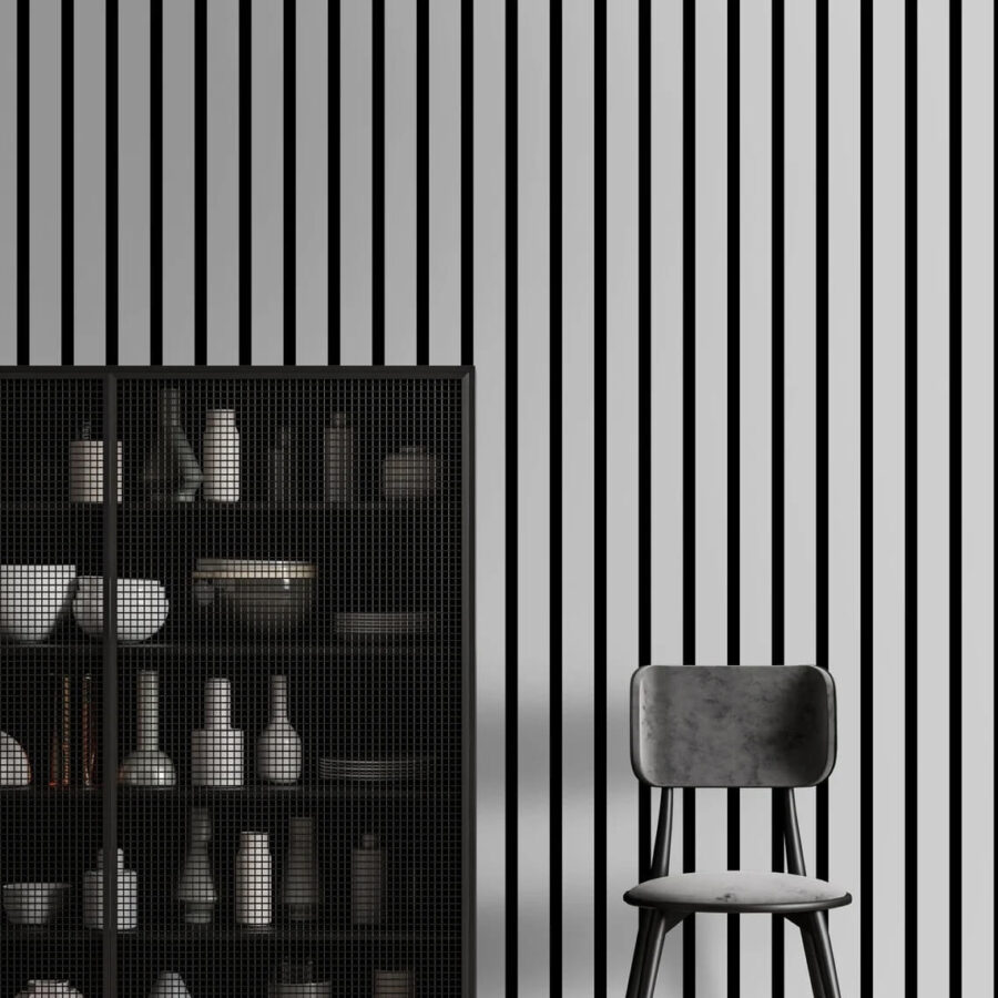 Black and white vertical lines