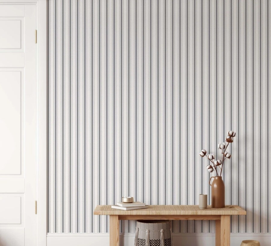 Wall murals Elegant lines in soft contrast.