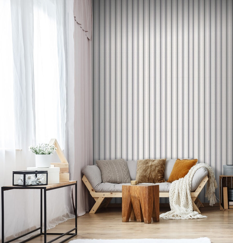 Wall murals Elegant lines in soft contrast. - Image 3