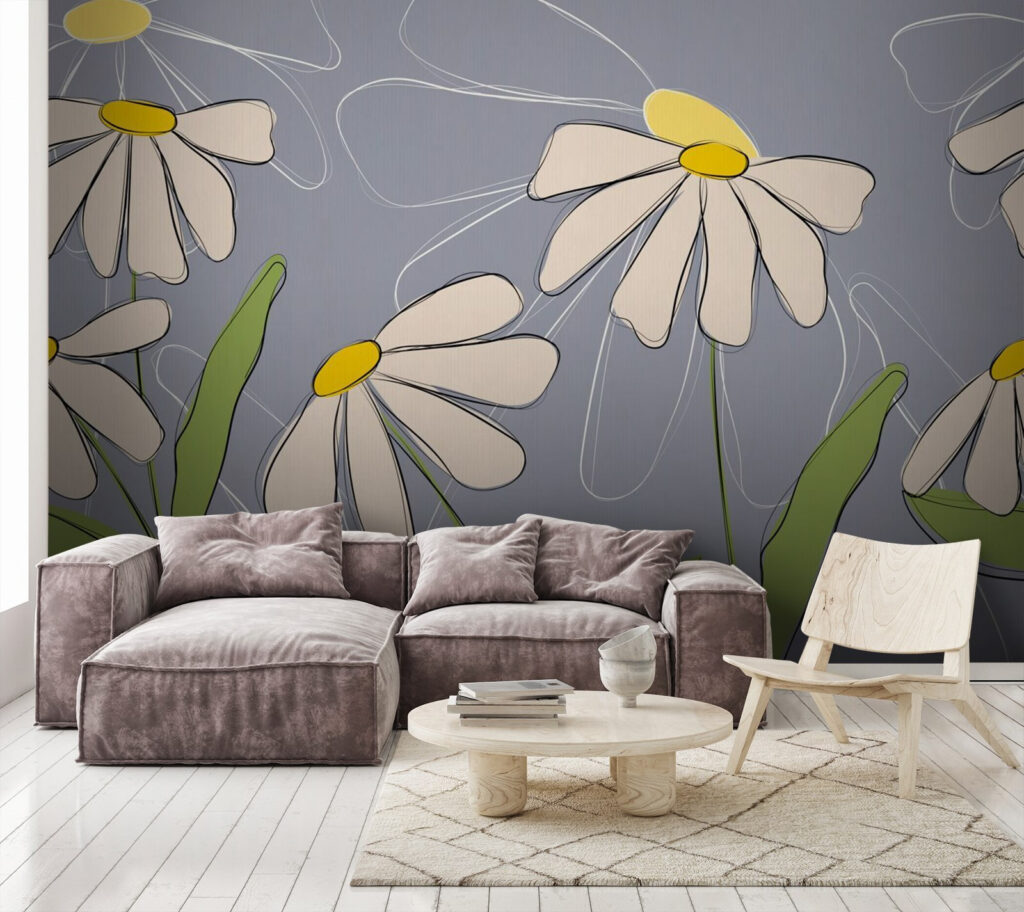 u71643pig1m 1024x912 - Drawing of flowers on a grey background - tegory