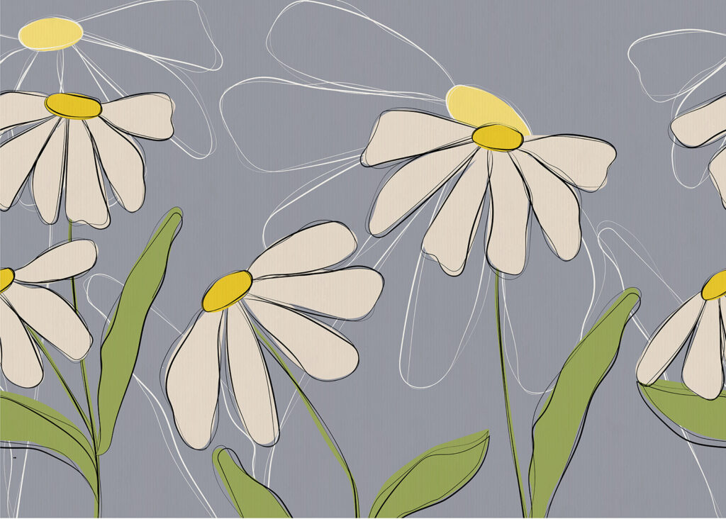 u71643p 1024x732 - Drawing of flowers on a grey background - tegory