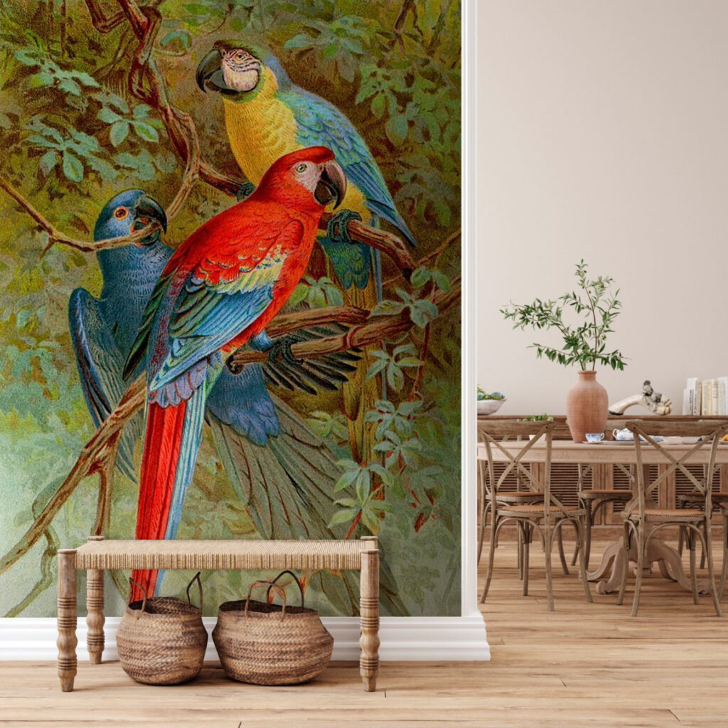 u71620piq1 1024x1024 - Group of colorful birds on a tree branch - tegory