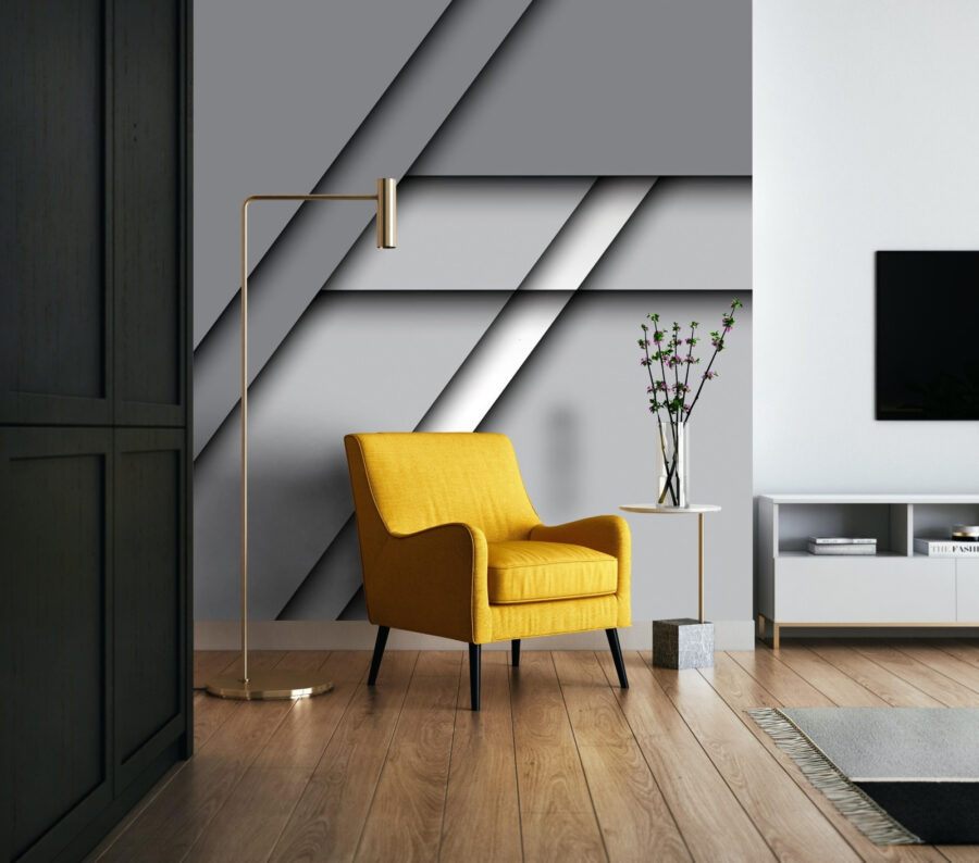 Grey and white background