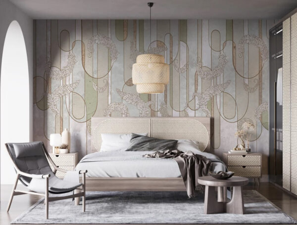 Wallpaper with a pattern Wallpaper with a pattern