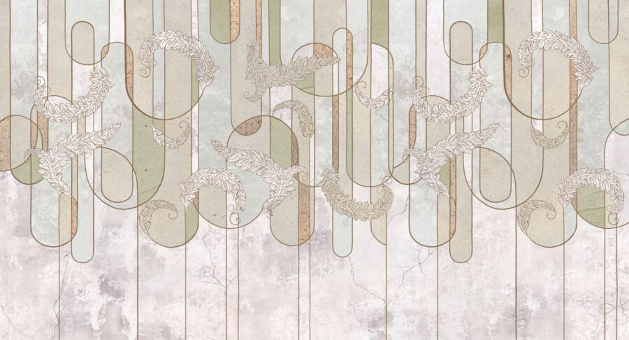 Wallpaper with a pattern