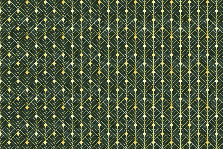 Green and yellow pattern