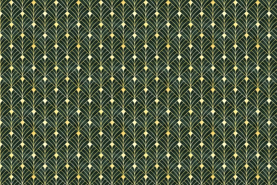 Green and yellow pattern