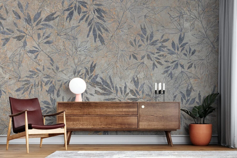 Natural patterns on textured surface.