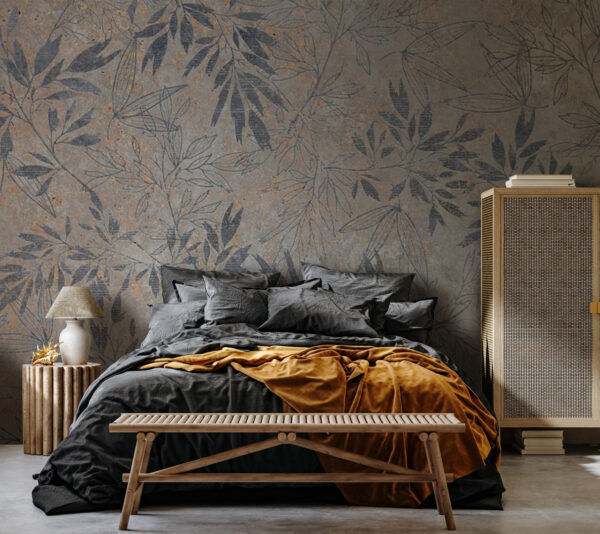 Natural patterns on textured surface. Natural patterns on textured surface.