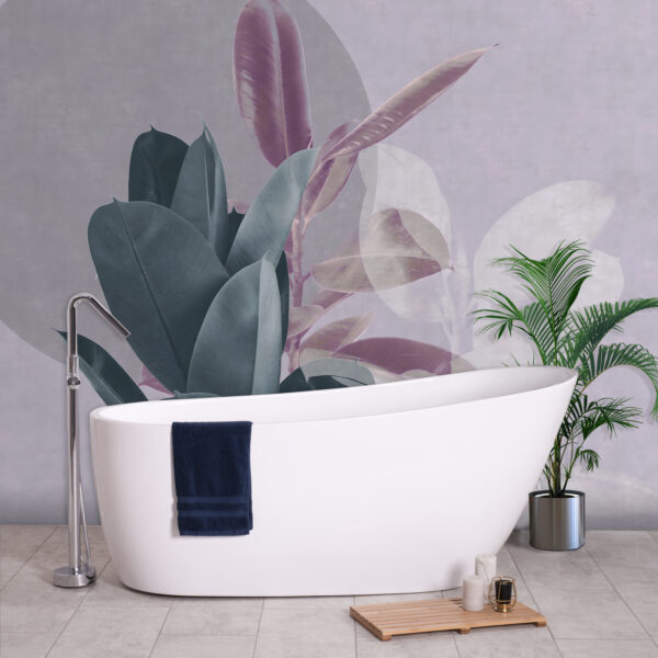Wall mural Wall mural Tranquil layers of botanical beauty (SKU: u71334v1)