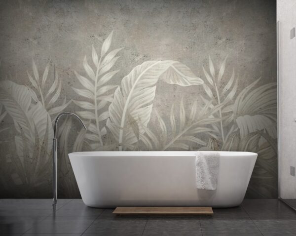 Soft leaves against muted backdrop. Soft leaves against muted backdrop.