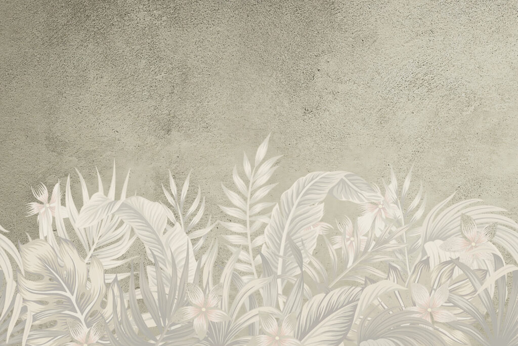 Soft leaves against muted backdrop. Soft leaves against muted backdrop.