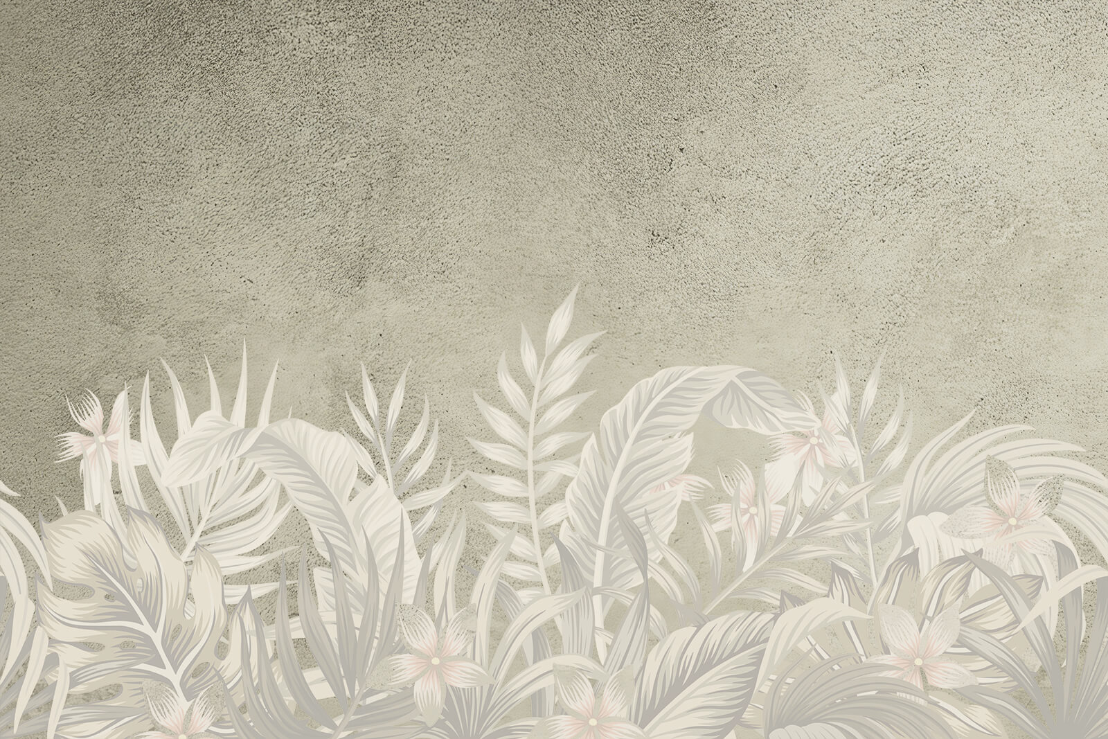 Soft leaves against muted backdrop u71326p - Soft leaves against muted backdrop - tegory