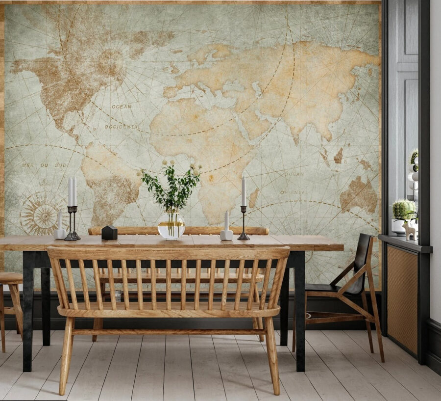 Map of the world Map of the world