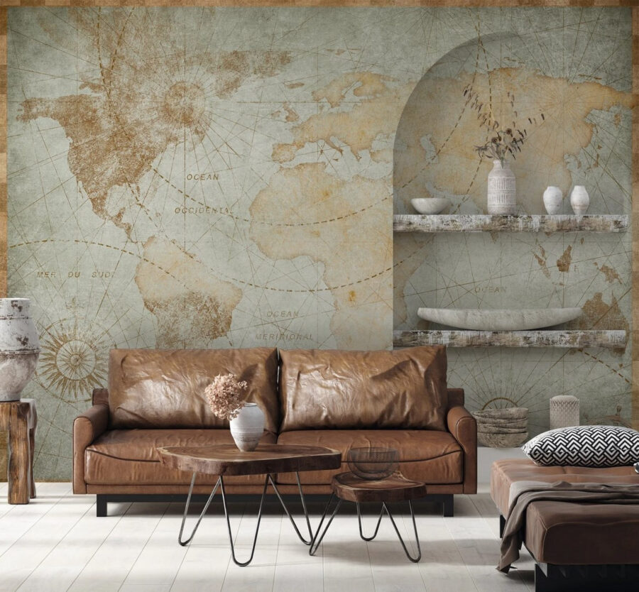 Map of the world Map of the world